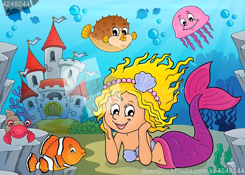 Image of Happy mermaid theme 2