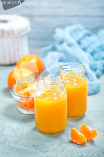 Image of tangerines juice