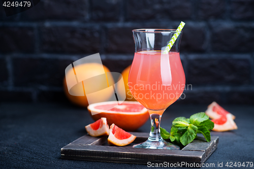 Image of grapefruit juice