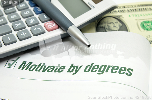 Image of Motivate by degrees