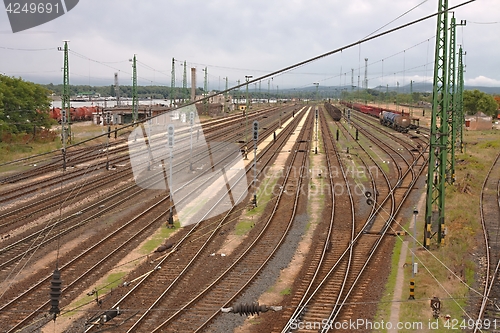 Image of Railway Station Tracks