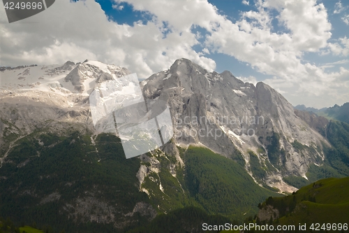 Image of Dolomites Mountain Landscape