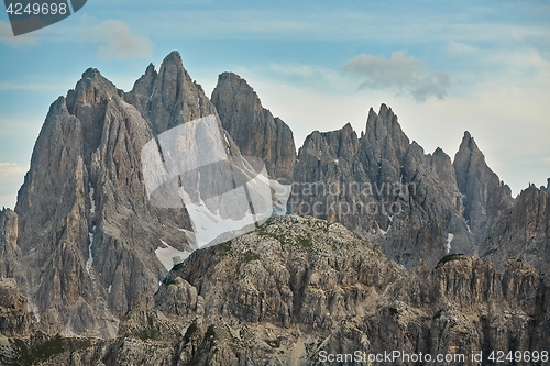 Image of Dolomites mountain landscape