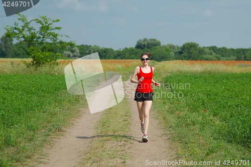 Image of Jogging in the countyside