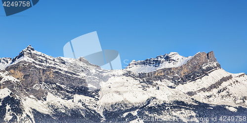 Image of Alpine Crest in Winter