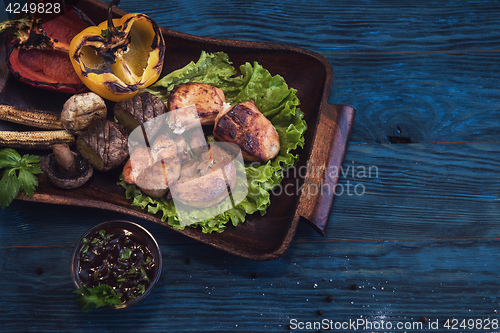 Image of Grilled pork meat