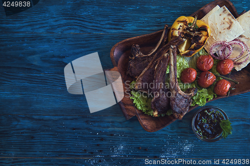 Image of Grilled lamb meat