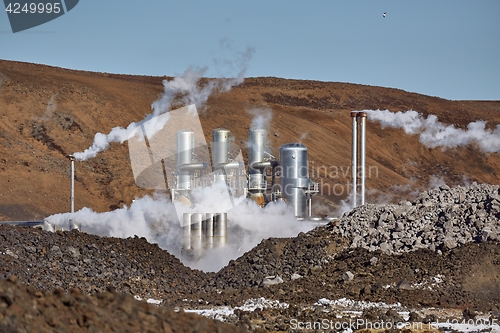 Image of Geothermal power plant