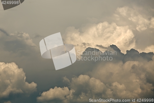 Image of Stormy clouds in the sky