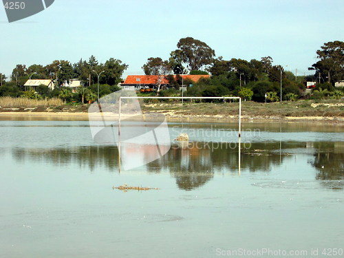 Image of Salt lake it. Larnaca. Cyprus