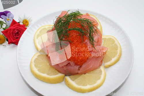 Image of Salmon sandwich