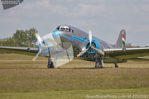 Image of Plane engine start