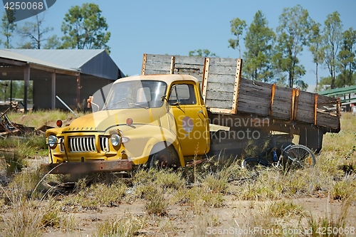 Image of Old rusty vintage turck