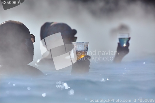 Image of Thermal pool with hot water