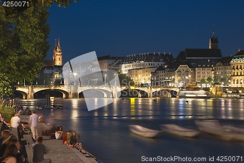 Image of Basel at Night