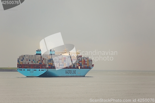 Image of Huge Container Ship