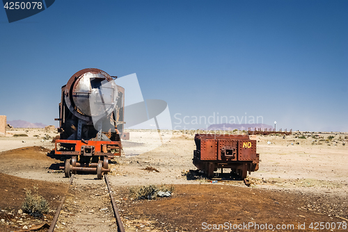 Image of Large iron machine