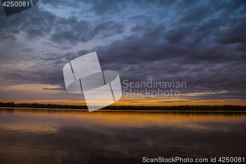 Image of Cloudy sky in Ranua