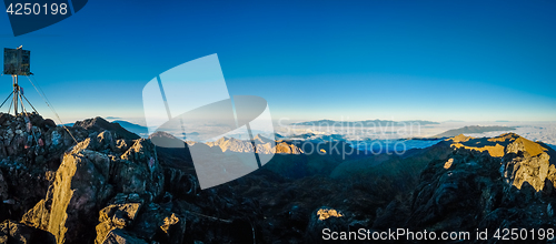 Image of Mt. Wilhelm in morning