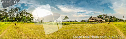 Image of Field with houses