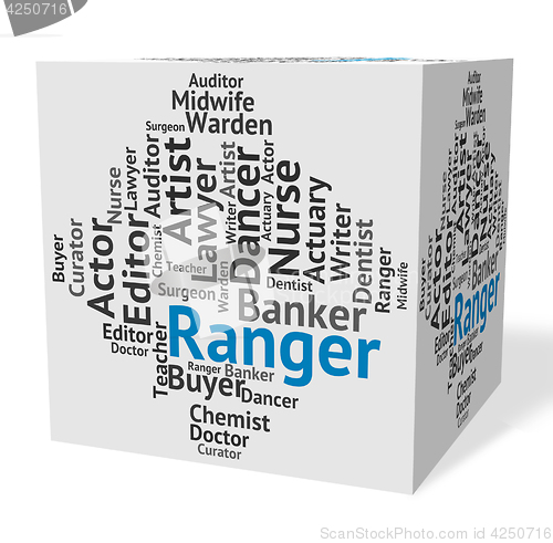 Image of Ranger Job Represents Text Rover And Trooper