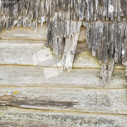 Image of plank wall of old wind mill