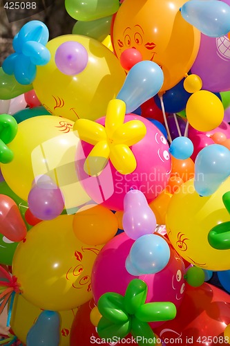 Image of Many colourful air baloons