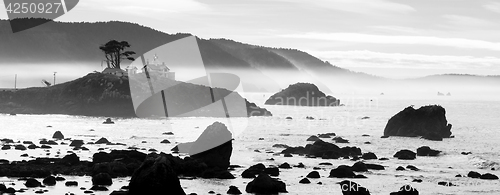 Image of Crescent City California Pacific Coast Battery Point Lighthouse