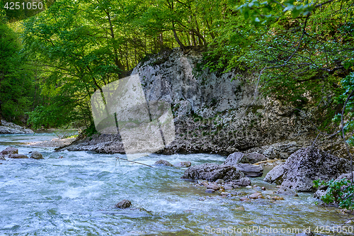Image of Mountain river
