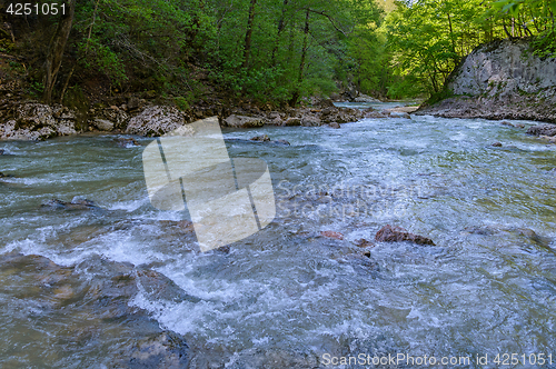 Image of Mountain river