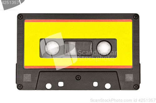 Image of Retro audio cassette tape