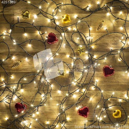 Image of Colorful Christmas background