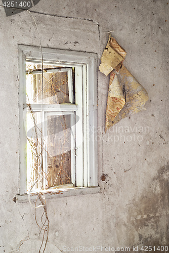 Image of Interior of abandoned old house