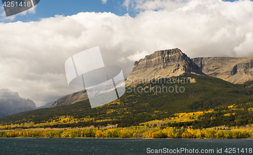 Image of Mt Siyeh Lower Saint Mary Lake Montana Territory 