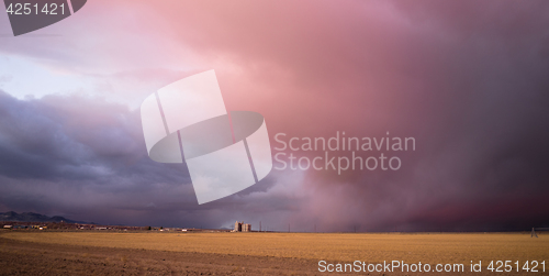 Image of Storm Clouds Gather Great Basin Utah Near Milford