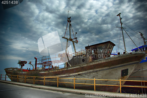 Image of Abandoned Boat