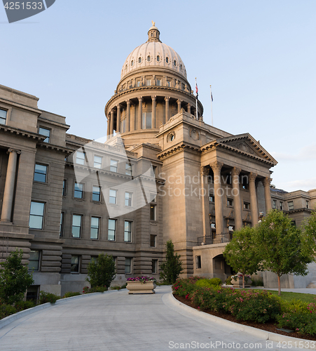 Image of Boise Idaho Capital City Downtown Capitol Building Legislative C