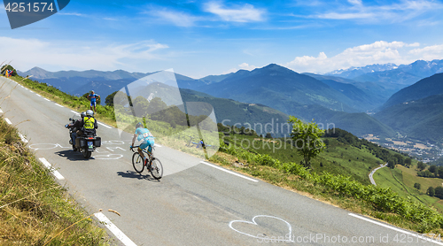 Image of The Cyclist Andriy Grivko - Tour de France 2015