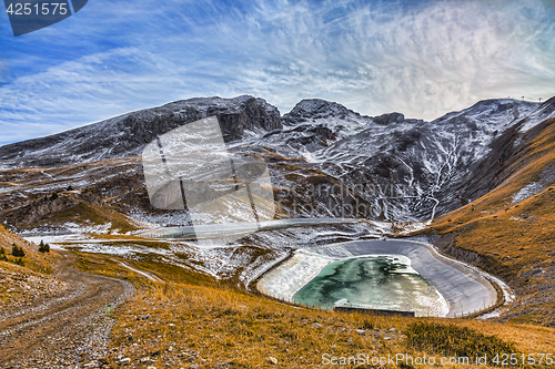 Image of Artificial Lakes in Mountains