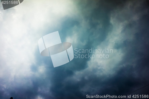 Image of Storm Clouds Background