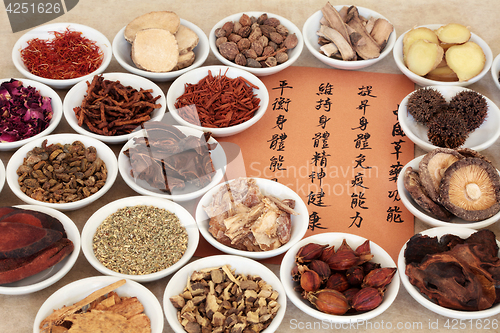 Image of Traditional Chinese Herbal Medicine