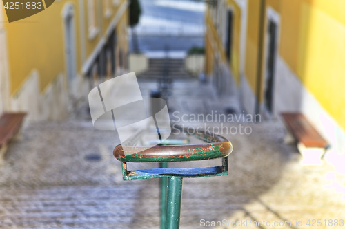 Image of Old stairs in Lisbon 