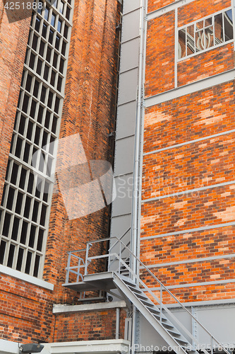 Image of Brick building, lisbon, portugal