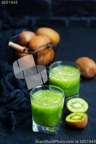 Image of kiwi smoothie