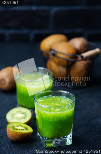 Image of kiwi smoothie