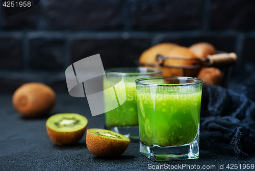 Image of kiwi smoothie