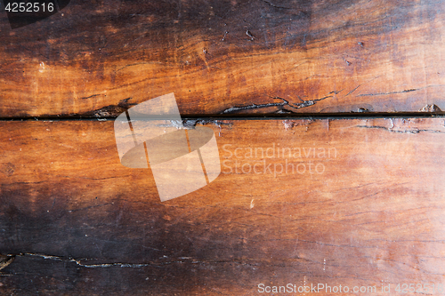 Image of old wooden boards background