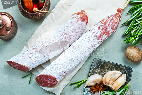 Image of salami