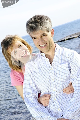 Image of Mature romantic couple