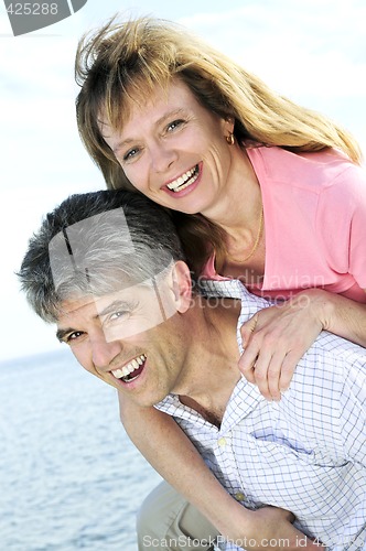 Image of Mature romantic couple